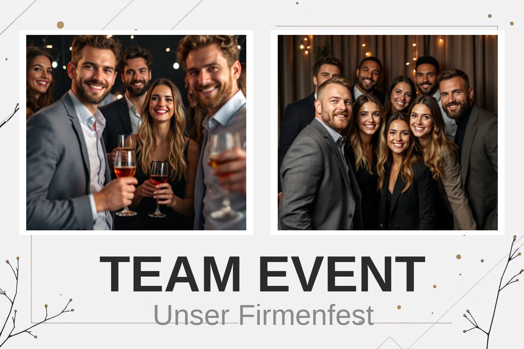Design Firmenfeier